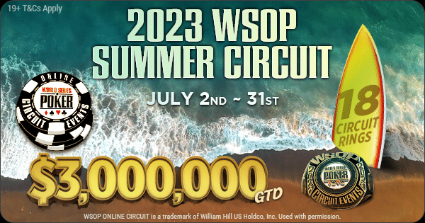 Circuit d'été des WSOP 2023