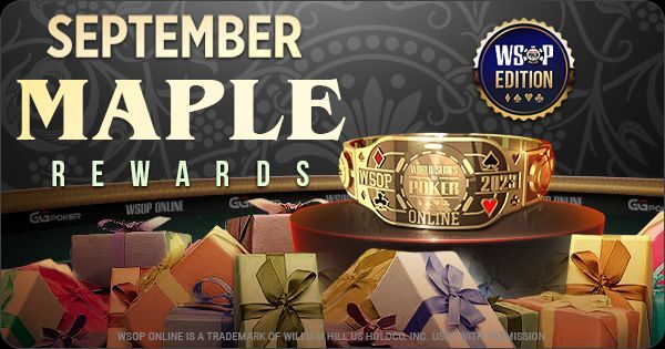 September Maple Rewards 2023